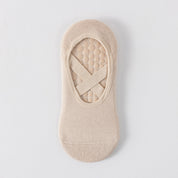 92% Cotton Cushioned Anti-Slip Yoga Socks