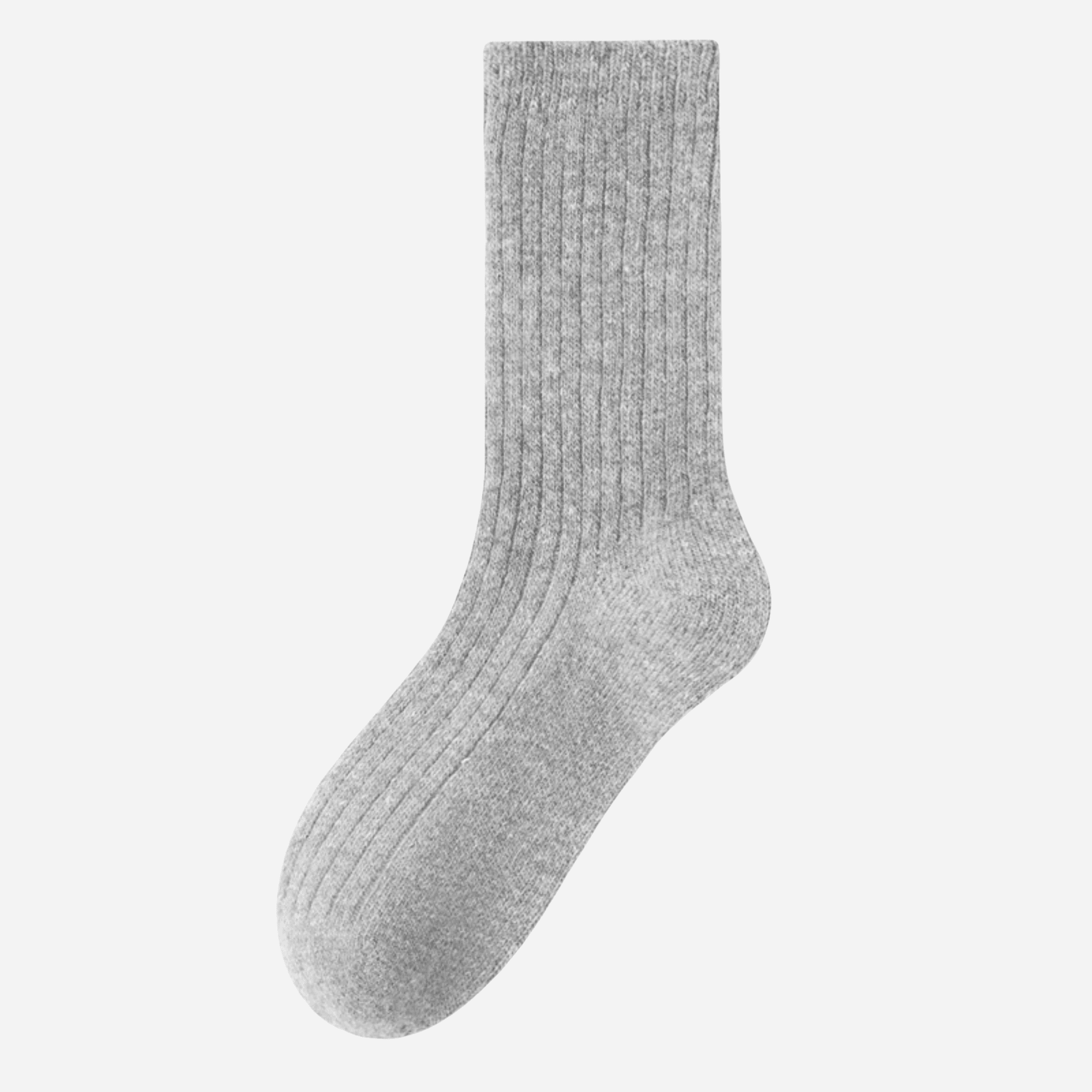 Women's Classic Merino Wool Ribbed Socks - Single Pair