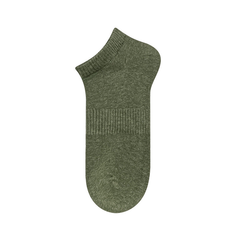 Men's 98% Cotton Everyday Low-Cut Ankle Socks