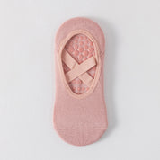 92% Cotton Cushioned Anti-Slip Yoga Socks