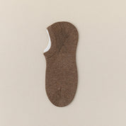 Men's 92% Cotton Heather Invisible Socks