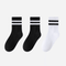 Kid's Retro Stripe Crew Socks - 3 Pairs - Weavasocks