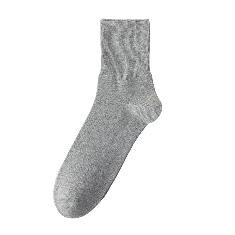 Men's Big & Tall 98% Cotton Loose Top Socks