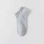 "Titan Mesh" Big & Tall Men's Low-Cut Socks - product photo showing breathable mesh comfort