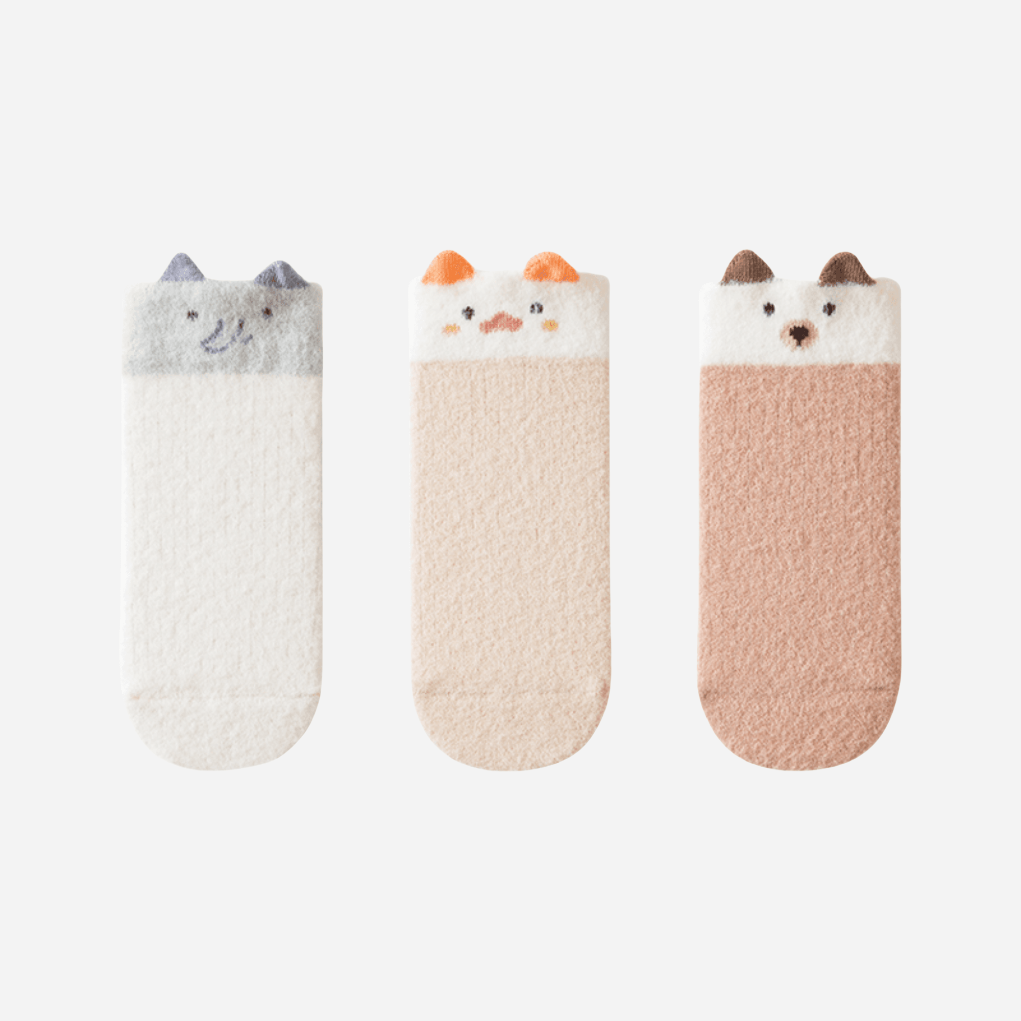 Babies Snoozy Woodland Socks-3 Pack - Weavasocks