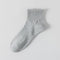 "Titan Mesh" Big & Tall Men's Ankle Socks - product photo showing breathable mesh comfort