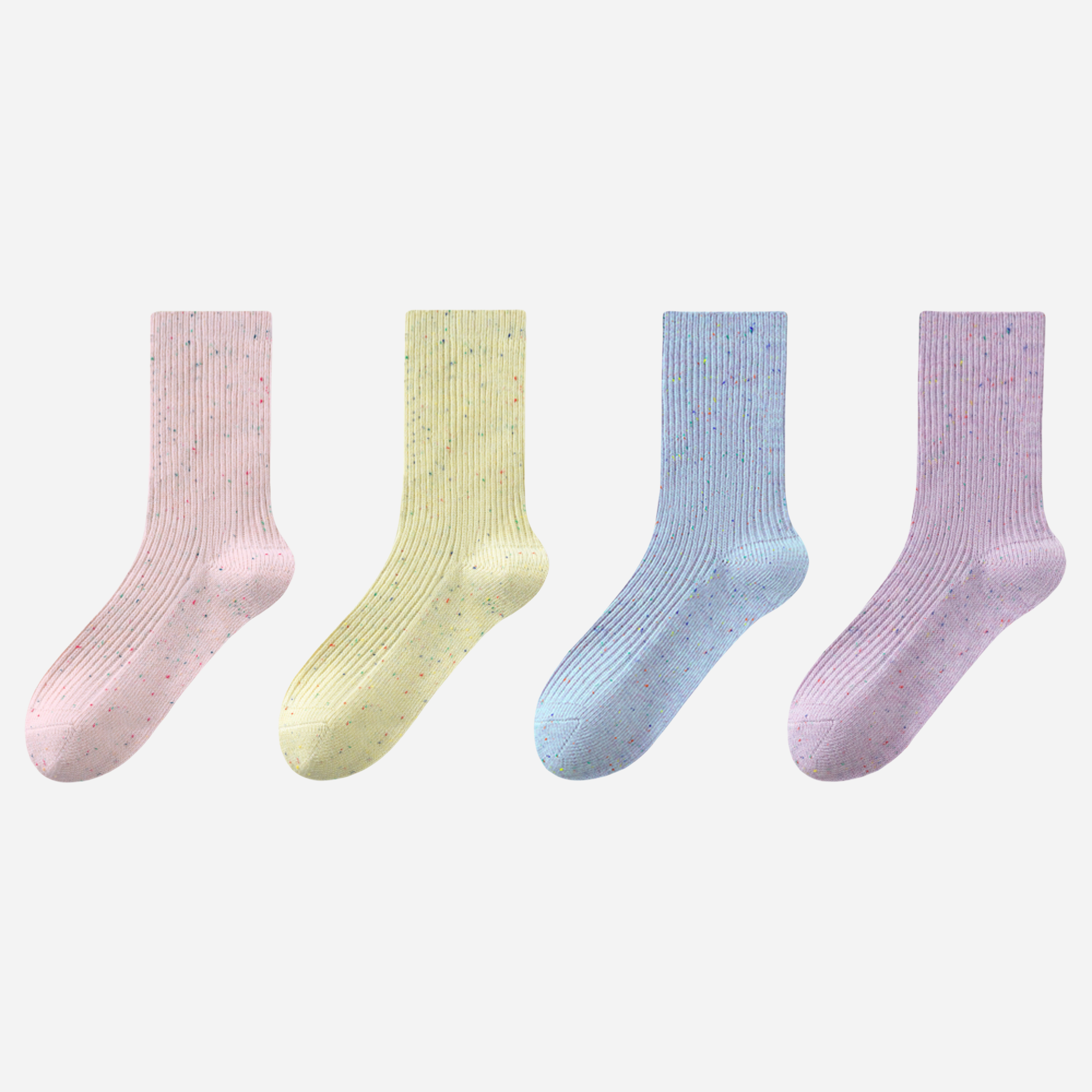 Women's Sprinkle Knit Socks-4 Pack