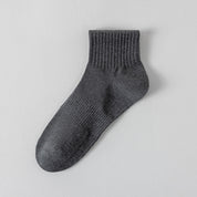 "Titan Mesh" Big & Tall Men's Ankle Socks - product photo showing breathable mesh comfort