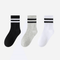 Kid's Retro Stripe Crew Socks - 3 Pairs - Weavasocks