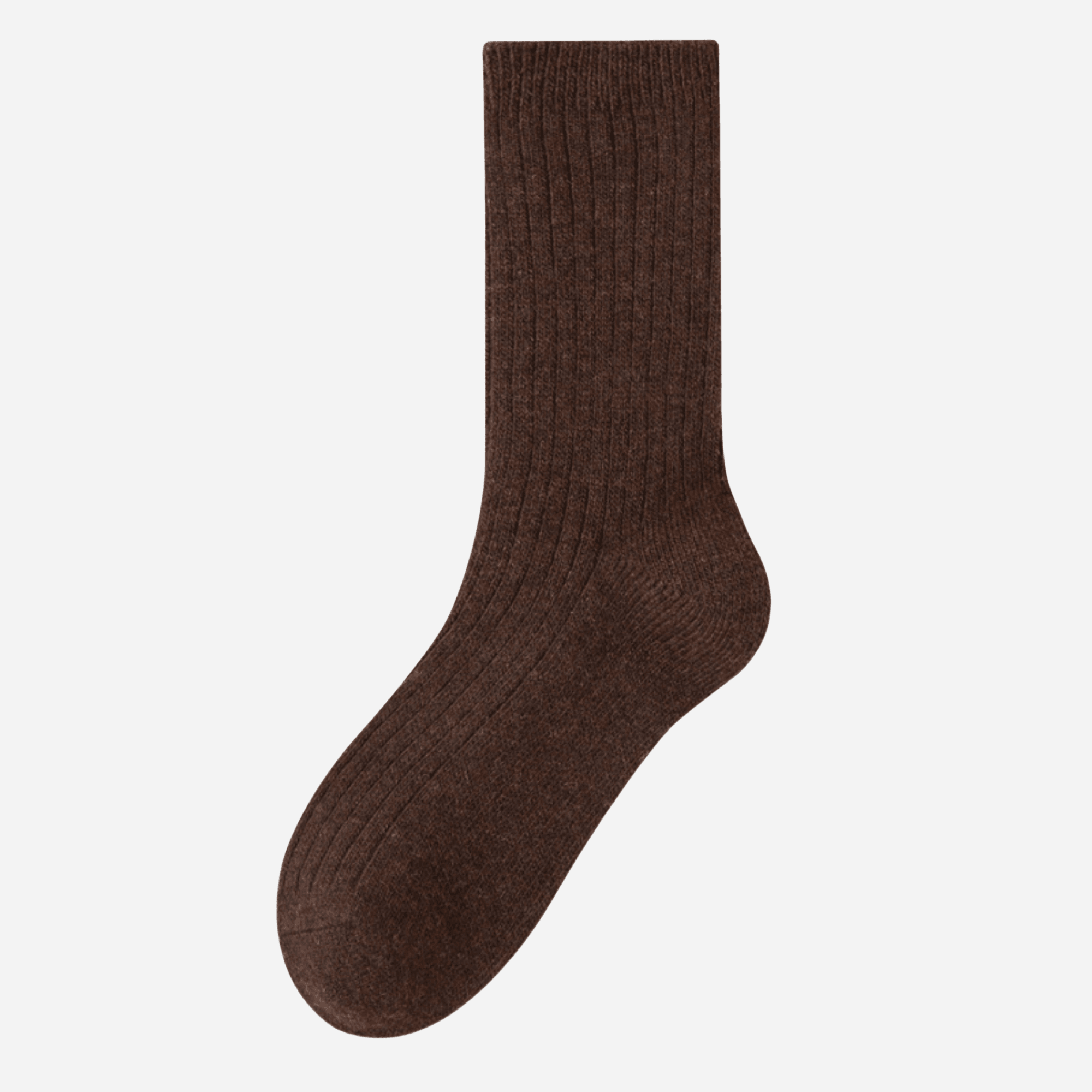 Women's Classic Merino Wool Ribbed Socks - Single Pair
