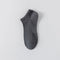 "Titan Mesh" Big & Tall Men's Low-Cut Socks - product photo showing breathable mesh comfort