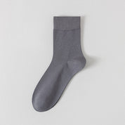 Men's 60% Bamboo Fiber Anti-Odor Crew Socks - product photo showing secure grip comfort