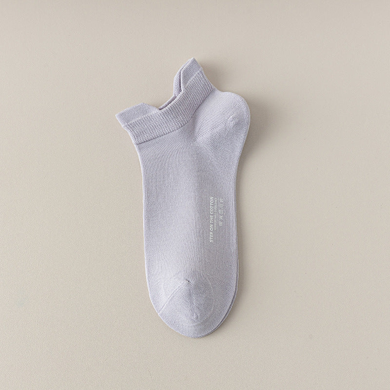 Women's 98% Cotton Heel Tab Ankle Socks