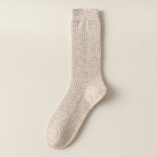 41% Wool Brushed "Fuzzy" Slouch Socks