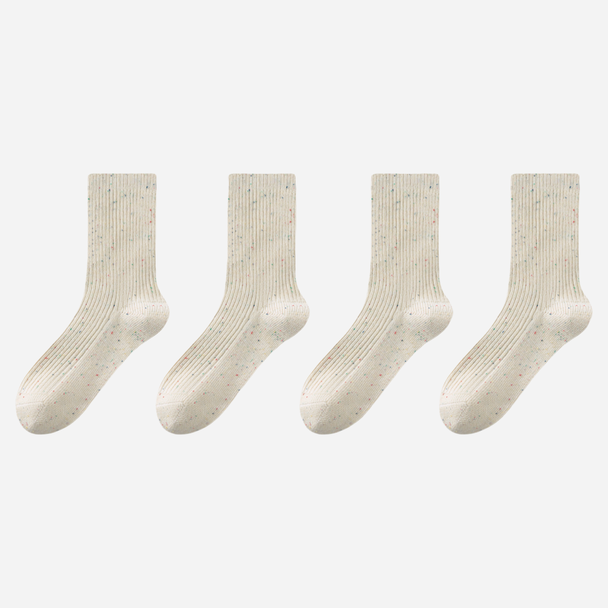 Women's Sprinkle Knit Socks-4 Pack