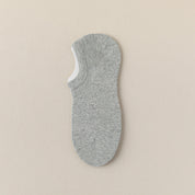 Men's 92% Cotton Heather Invisible Socks