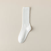 Women's 95% Cotton Heathered Long Crew Socks