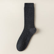 41% Wool Brushed "Fuzzy" Slouch Socks