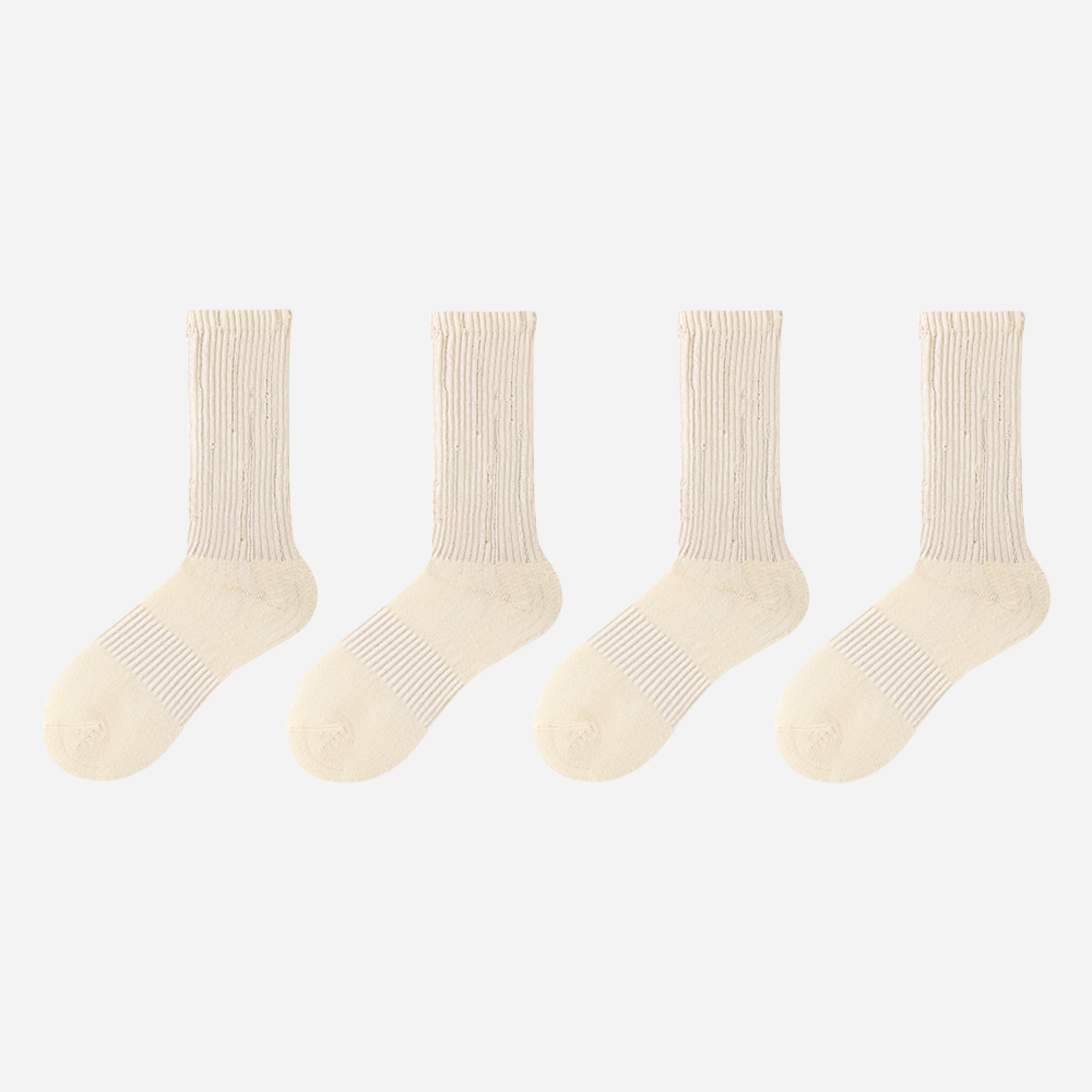 Women's Pointelle Slouch Socks-4 Pack