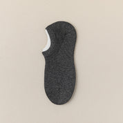 Men's 92% Cotton Heather Invisible Socks