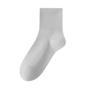 Women's 98% Cotton Essential Solid Quarter Socks