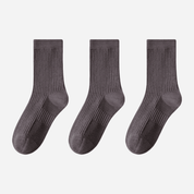 Kid's Unisex Ribbed Socks - 3 Pairs - Weavasocks