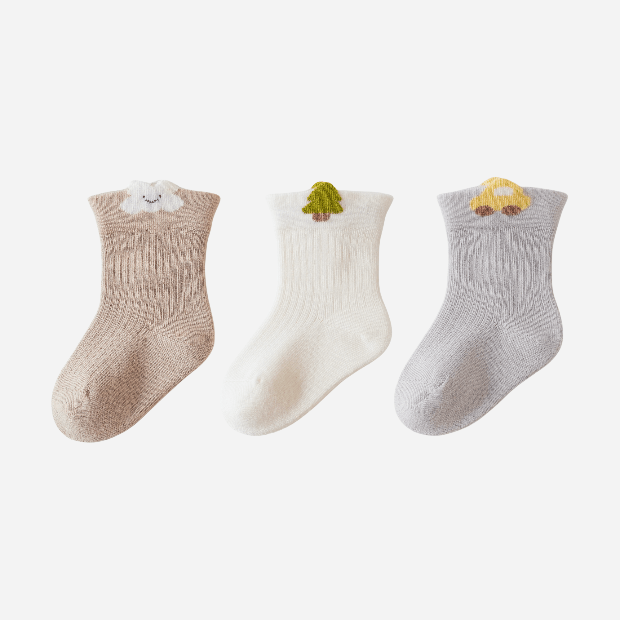 Babies Little Road Trip Socks-3 pack - Weavasocks