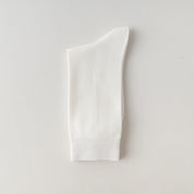 Men's 95% Mercerized Cotton Smooth Crew Socks - product photo showing soft cotton comfort