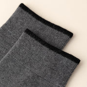 Men's Brushed Cashmere Blend 7.2" Crew Socks