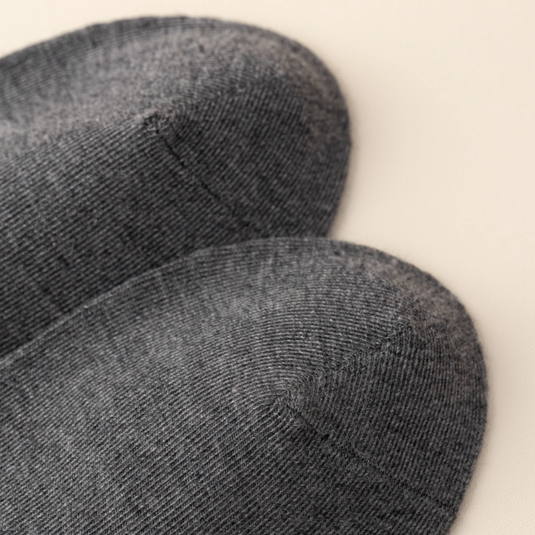Men's Brushed Cashmere Blend 7.2" Crew Socks
