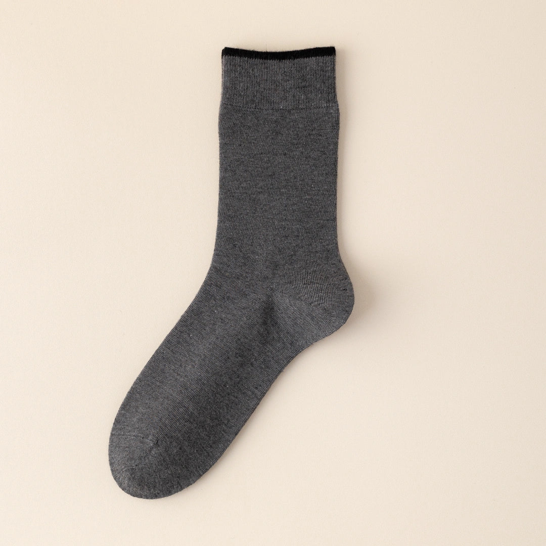 Men's Brushed Cashmere Blend 7.2" Crew Socks