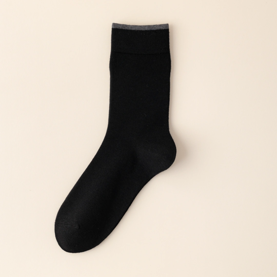 Men's Brushed Cashmere Blend 7.2" Crew Socks
