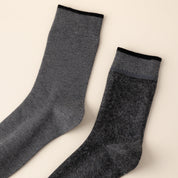 Men's Brushed Cashmere Blend 7.2" Crew Socks