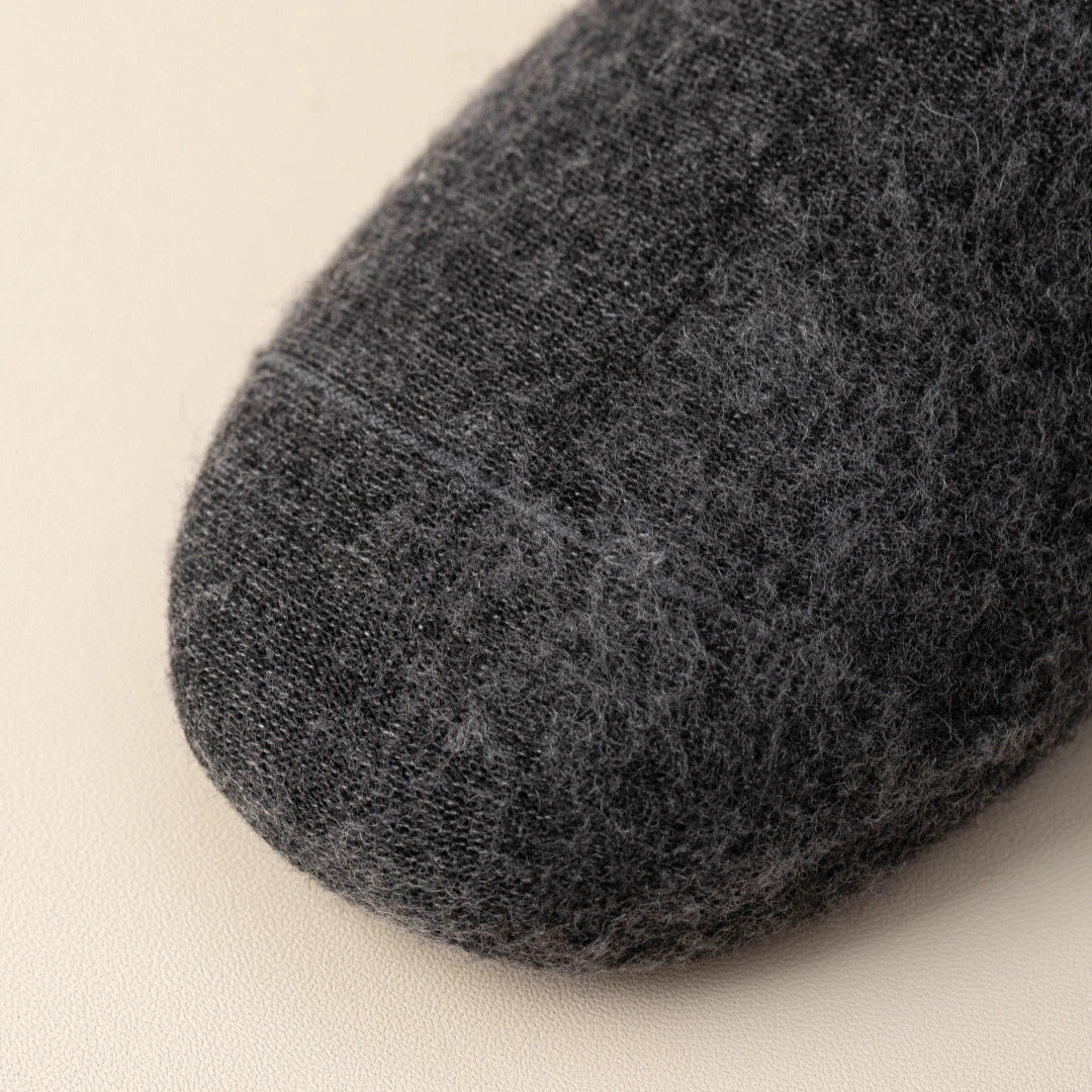 Men's Brushed Cashmere Blend 7.2" Crew Socks