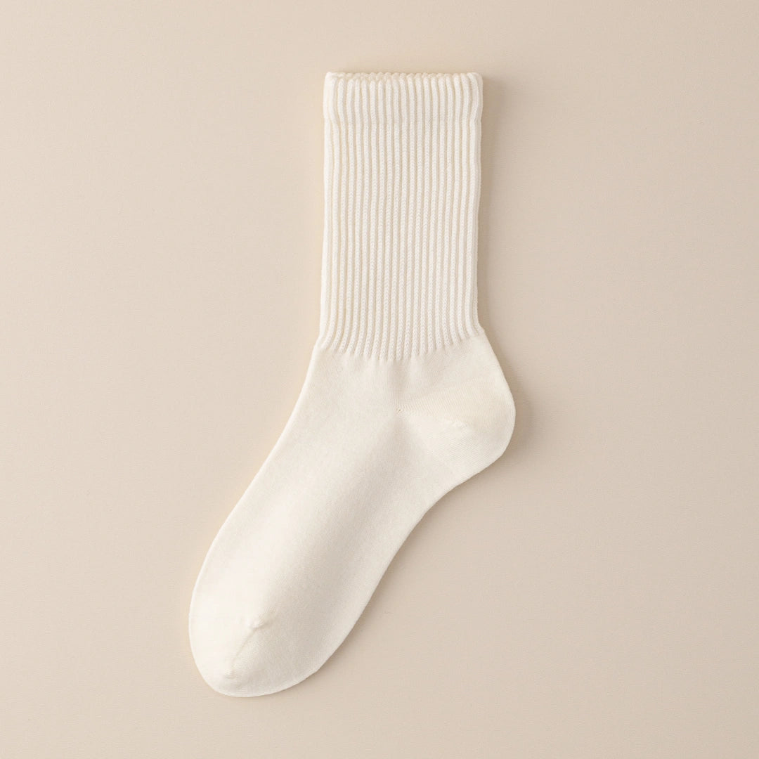 Women's Dual-Knit Cotton-Faced Wool-Lined Thermal Crew Socks