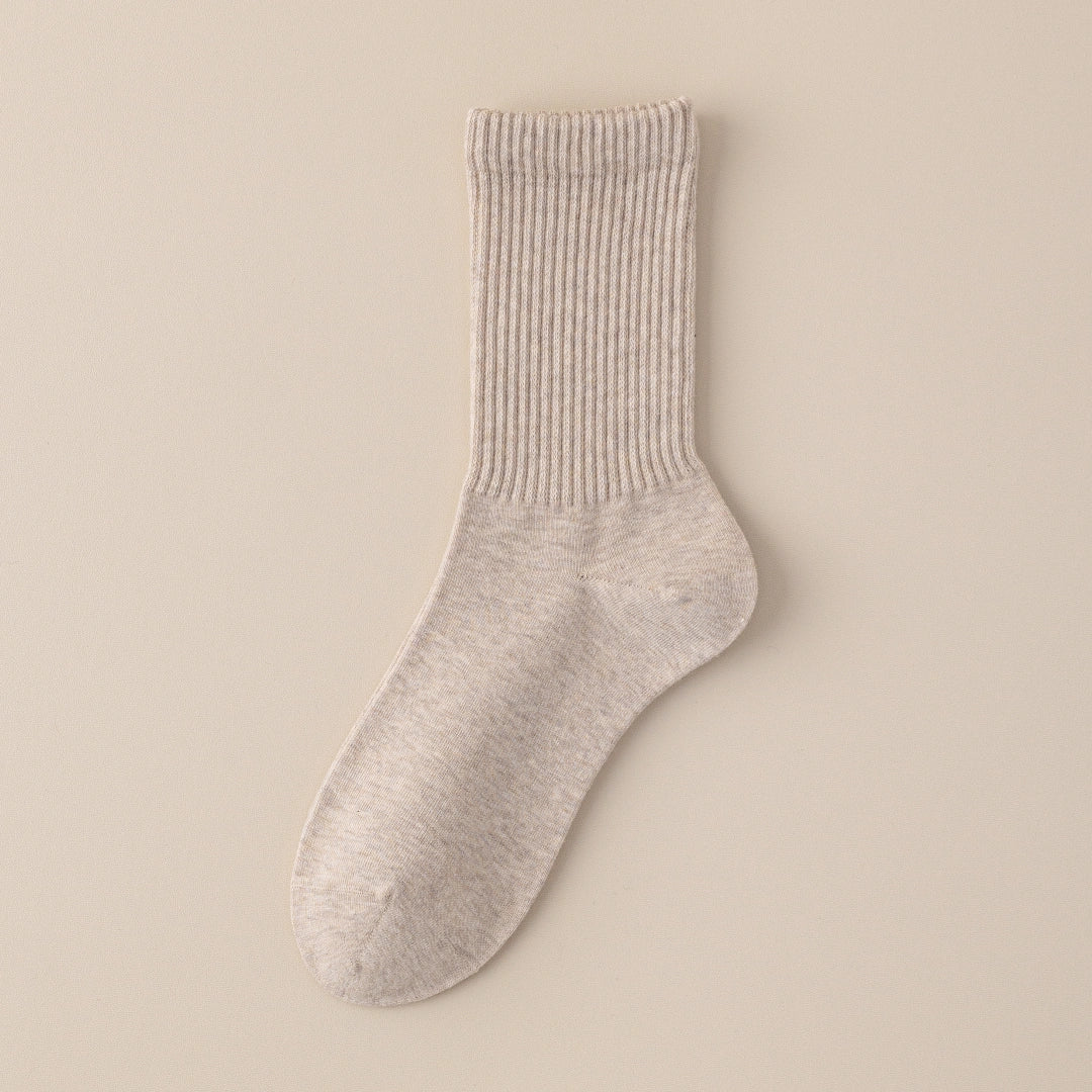 Women's Dual-Knit Cotton-Faced Wool-Lined Thermal Crew Socks