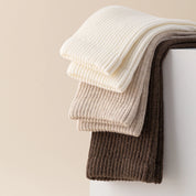 Women's Dual-Knit Cotton-Faced Merino Wool-Lined Thermal Crew Socks
