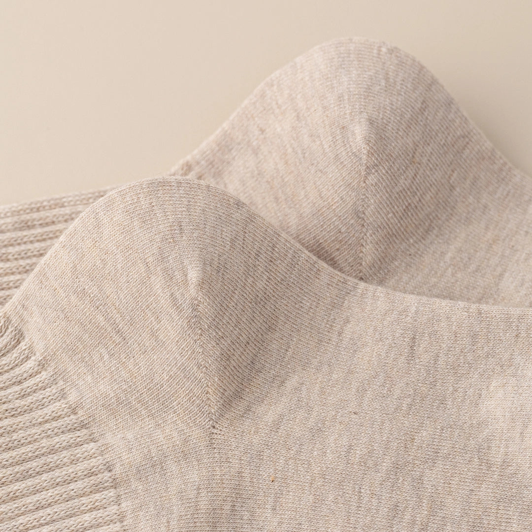 Women's Dual-Knit Cotton-Faced Merino Wool-Lined Thermal Crew Socks