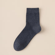 Men's TENCEL™ & Merino Wool Blend 5.5" Ribbed Crew Socks