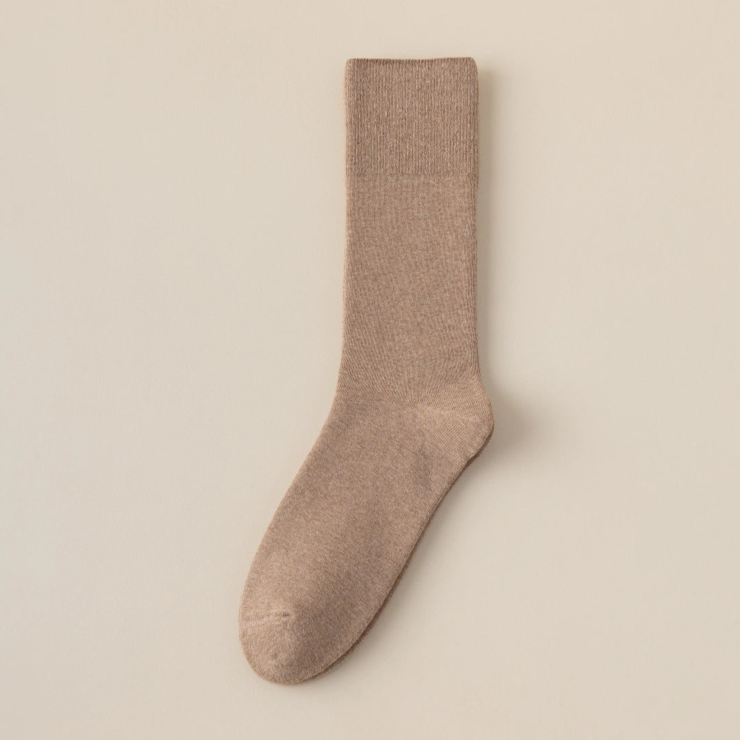 Women's 98% Premium Cotton 7" Fully Cushioned Terry Warm Crew Socks