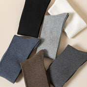 Men's 95% Cotton Mid-Calf Dress Socks