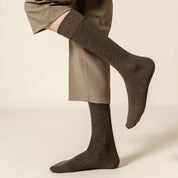 Men's 95% Cotton Mid-Calf Dress Socks