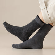 Men's Brushed Cashmere Blend 7.2" Crew Socks