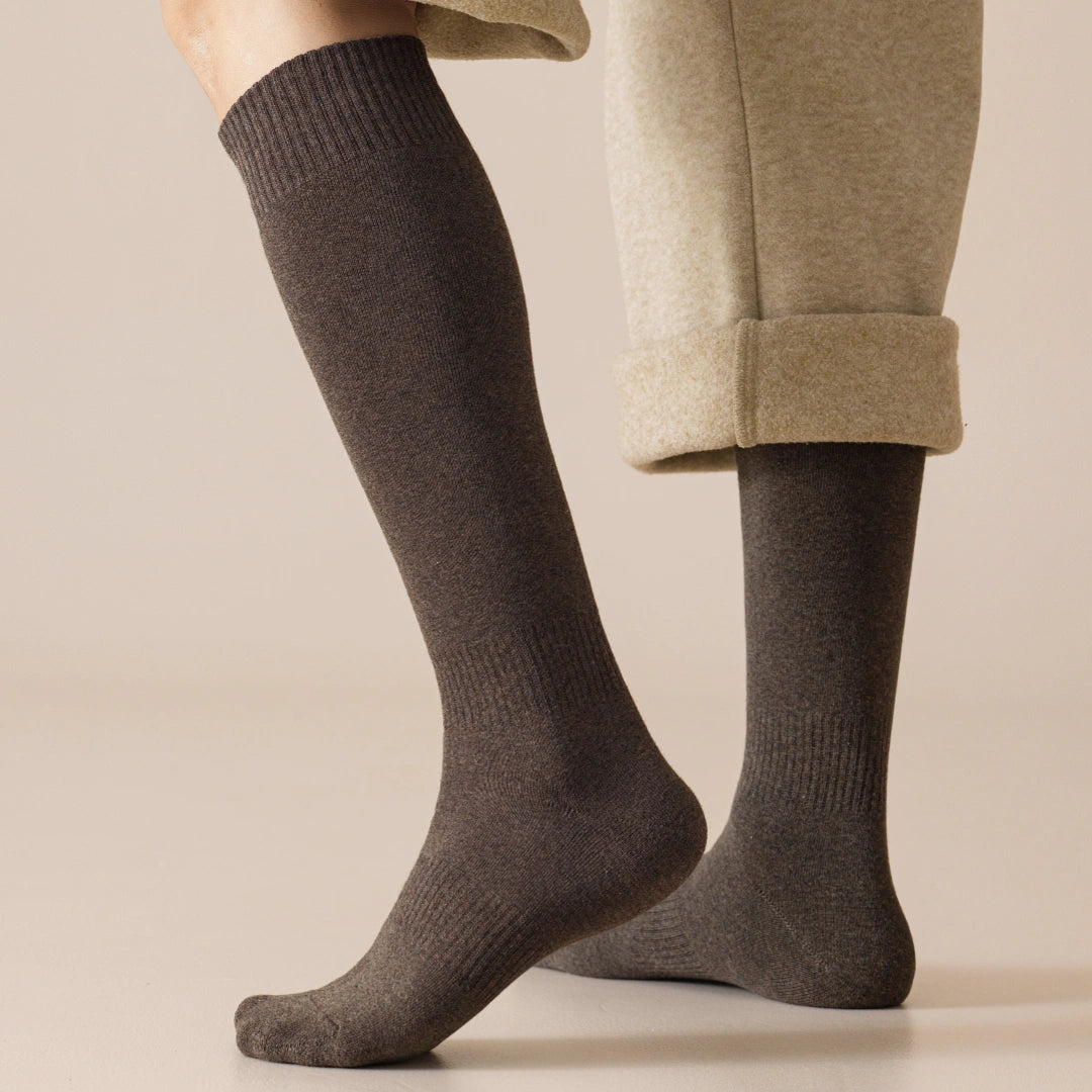 Men's 99% Cotton Over-the-Calf Terry Tube Socks