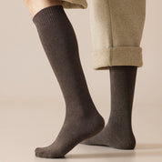 Men's 99% Cotton Over-the-Calf Terry Tube Socks