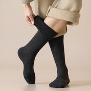 Men's 99% Cotton Over-the-Calf Terry Tube Socks