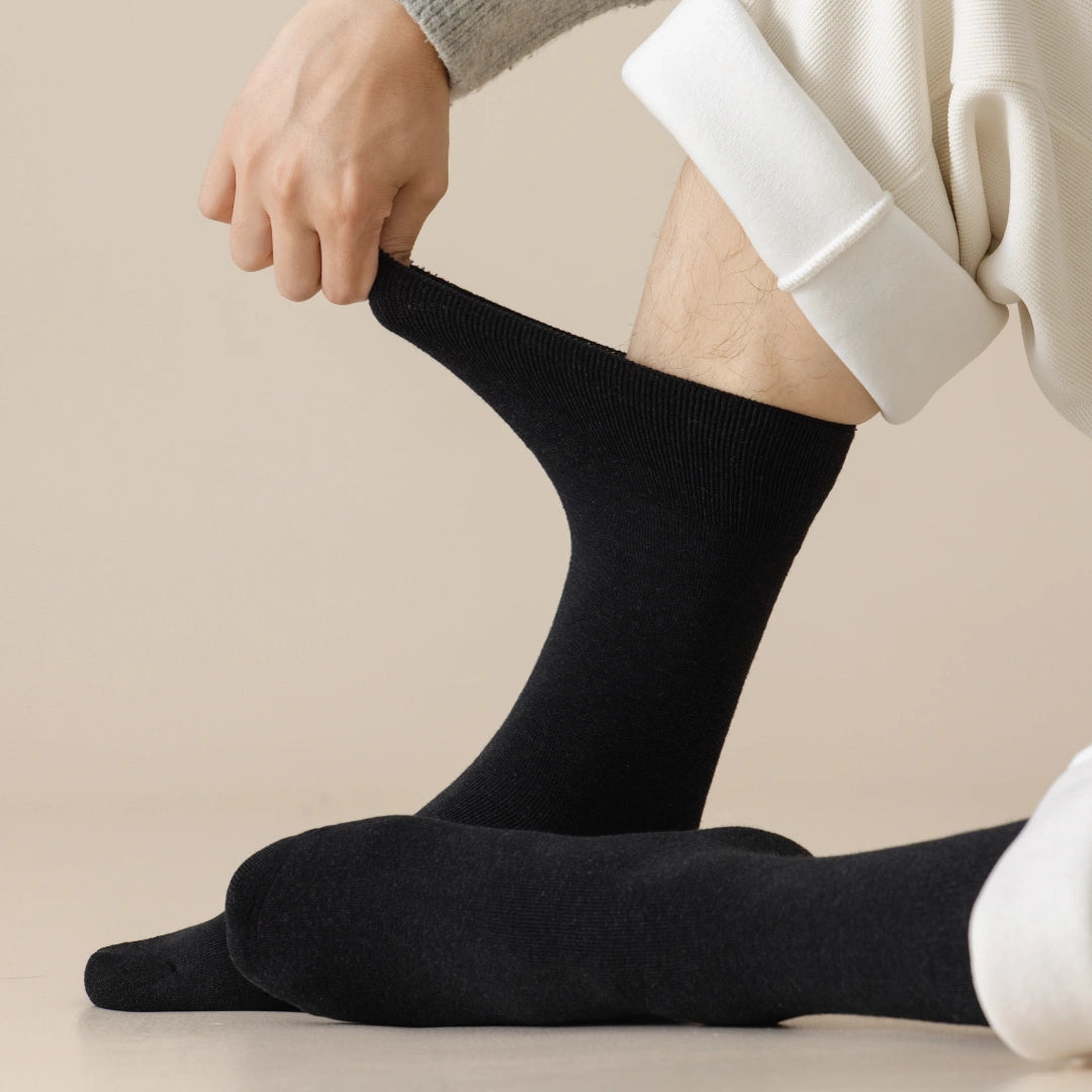 Men's 98% Cotton 7.5" Full Terry Crew Socks