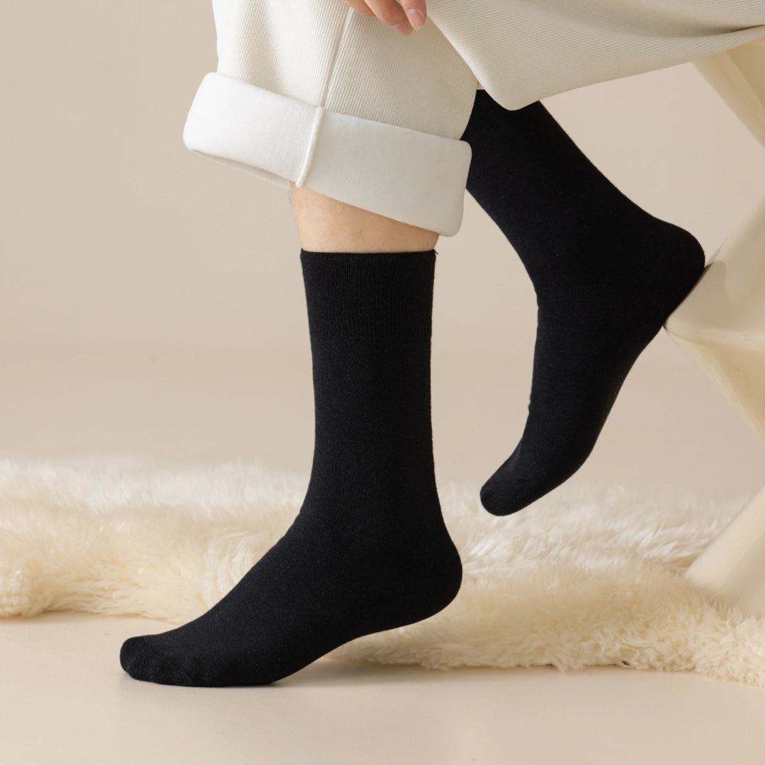 Men's 98% Cotton 7.5" Full Terry Crew Socks