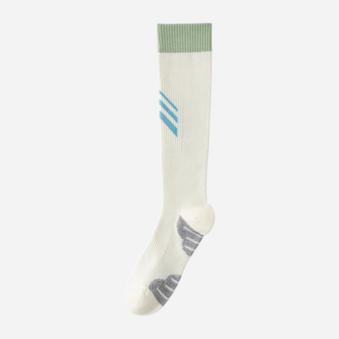 Professional Graduated Compression Terry Cushion Sports Socks - product photo showing cushioned comfort