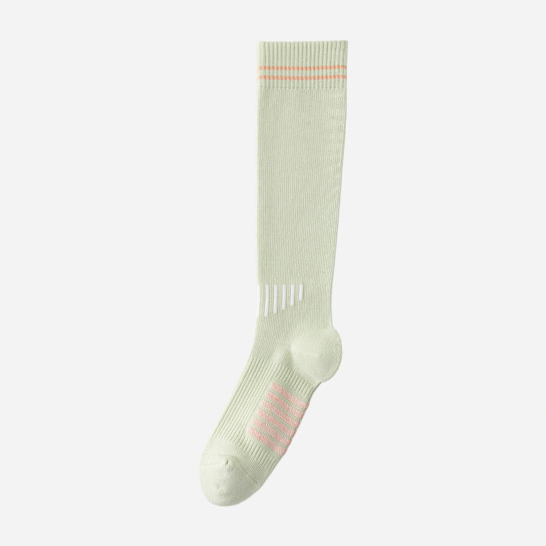 Professional Graduated Compression Terry Cushion Sports Socks - product photo showing cushioned comfort